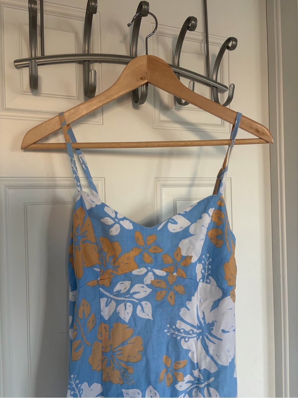 vintage y2k roxy hawaiian print mini dress